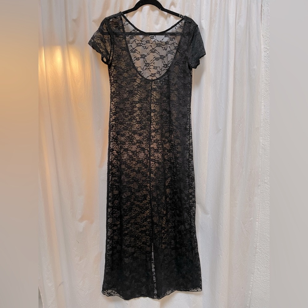 Lace maxi dress